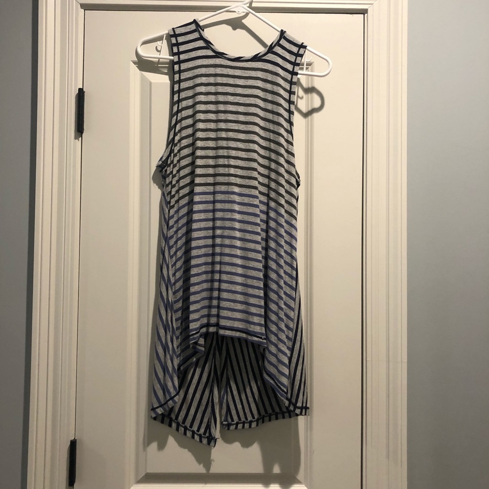 High-low tank top